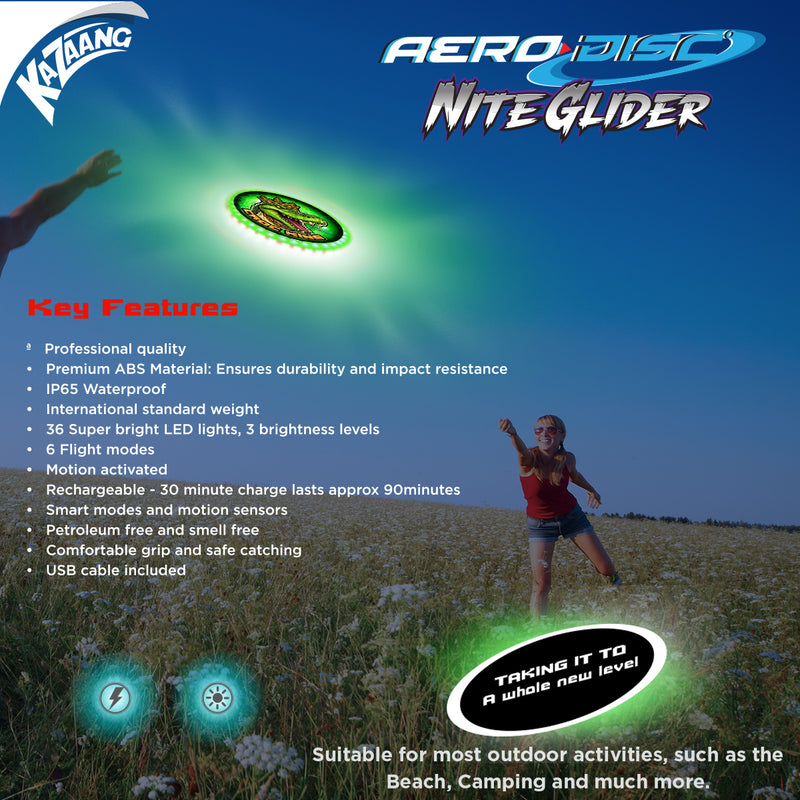 Load image into Gallery viewer, Aero Disc Nite Glider - Croc King
